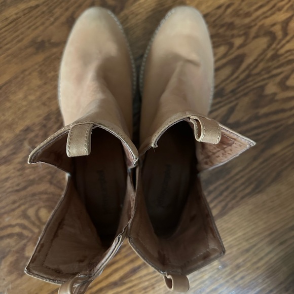 Jeffrey Campbell Oriley Tan Booties size 9M - Picture 3 of 4